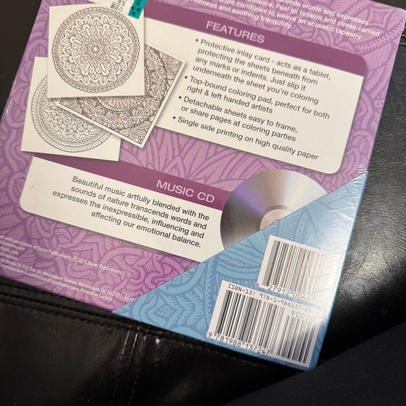 Color with Music 🎶 Coloring Books with Music CD - Blue and Pink - Picture 2 of 5